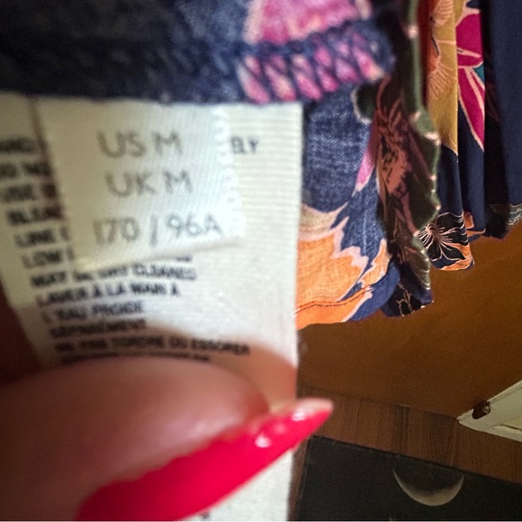 Free People 2pc Floral Slip Dress with Floral Shear Jacket - Picture 12 of 15